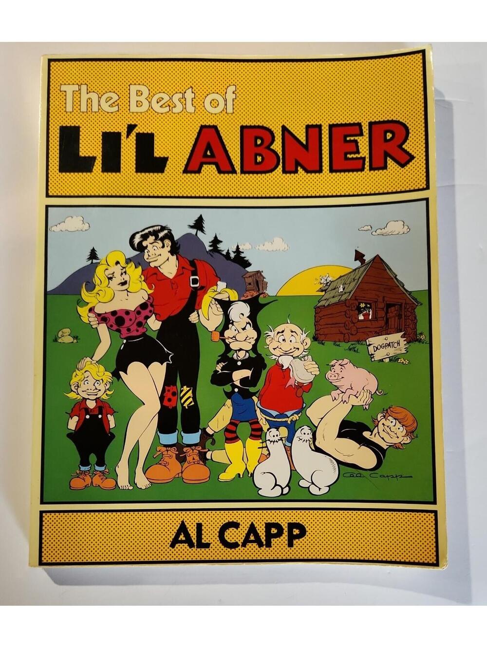 The Best of L'il Abner by Al Capp First Edition (1978, Paperback) Book Comics